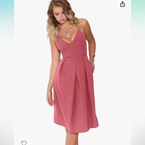 Mauve Cocktail Dress